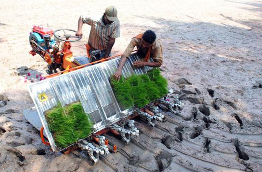 Farm equipment on hire